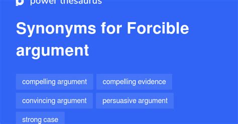 forcible synonym